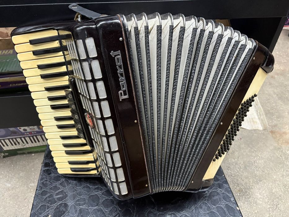 Acordeon Parrot cu 72 de basi