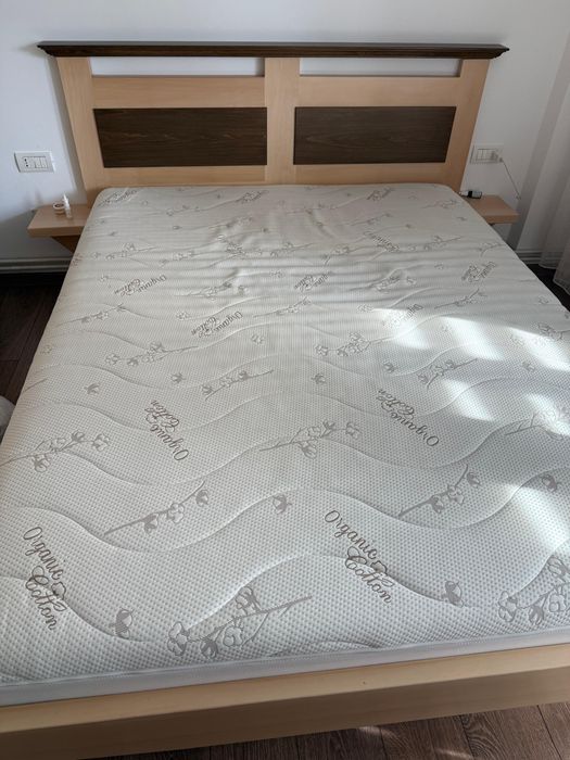 Saltea de pat, Bio Bumbac Memory 18+7+2, 160 x 200