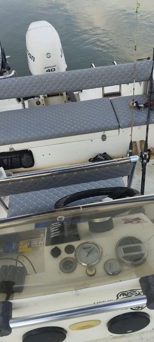 Barcă Romar 500 cu motor Johnson 40 cai