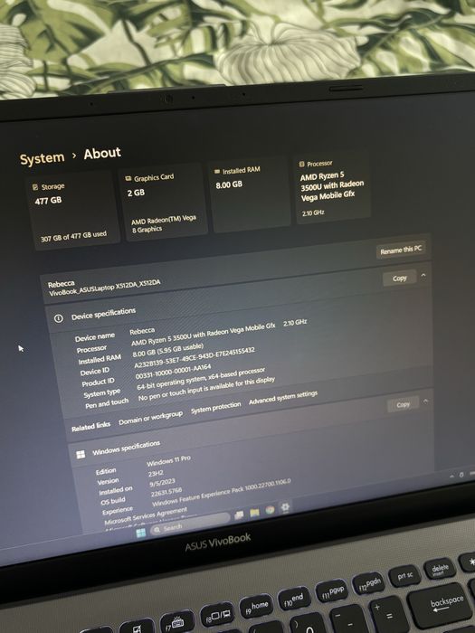 Laptop Asus VivoBook X512DA