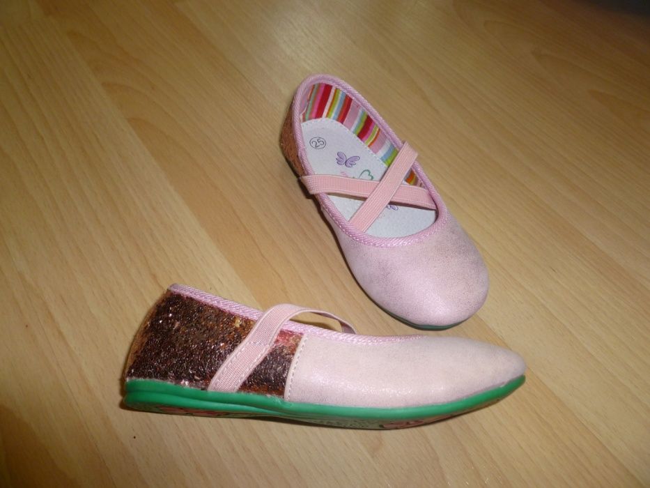 25н страхотни блестящи балерини, пантофки с брокат