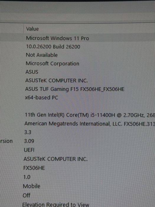 ASUS TUF F15 FX506HE | RTX 3050 Ti | 16GB RAM | Curățat - 65°C max