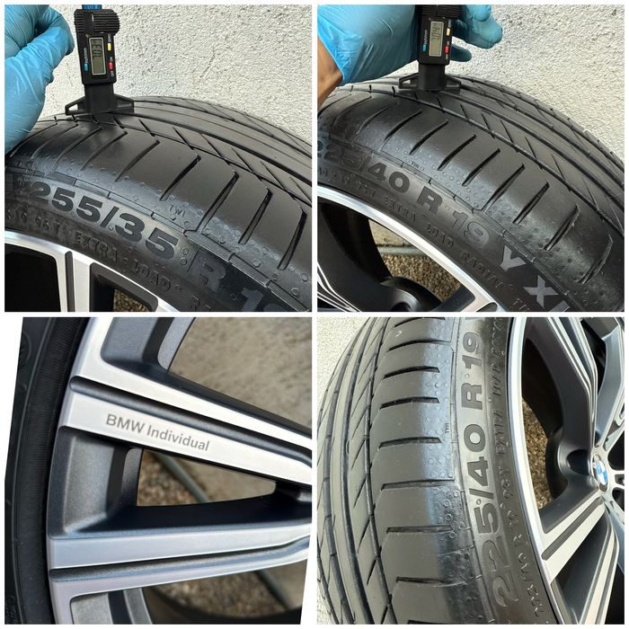 Jante Individual Noi-Styling 793i-G20/G21/G22/G23 Seria 2(coupe)Seria3,Seria4,Anvelope Impecabile Continental 2025 SSR