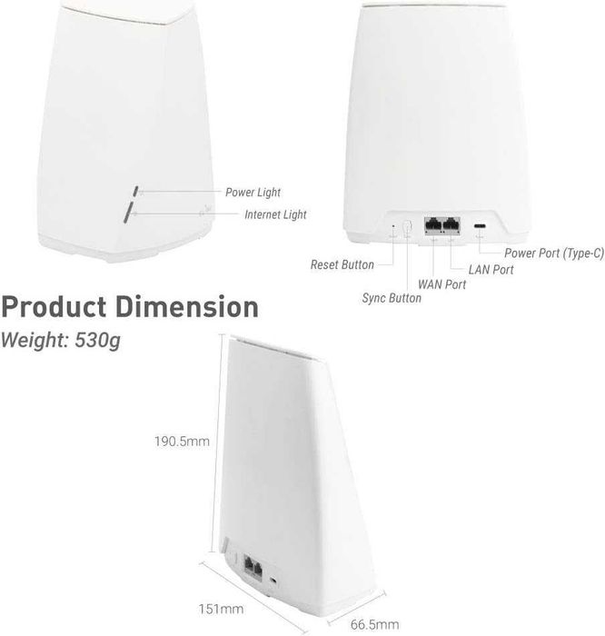 Трибандов Mesh Рутер GL.iNet Velica GL-B2200 с OpenWrt и VPN (Нов)