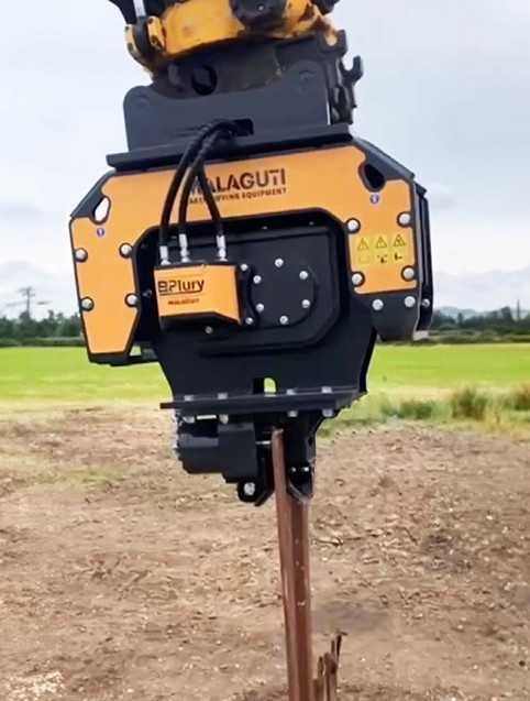 Clește Vibro pentru Palplanșe - MALAGUTI SHEET PILE CLAMP