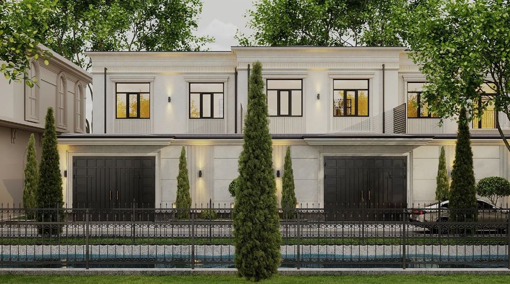 Продажа коттеджей вдоль реки у мечети Кошкургон. Сергели 6 массив