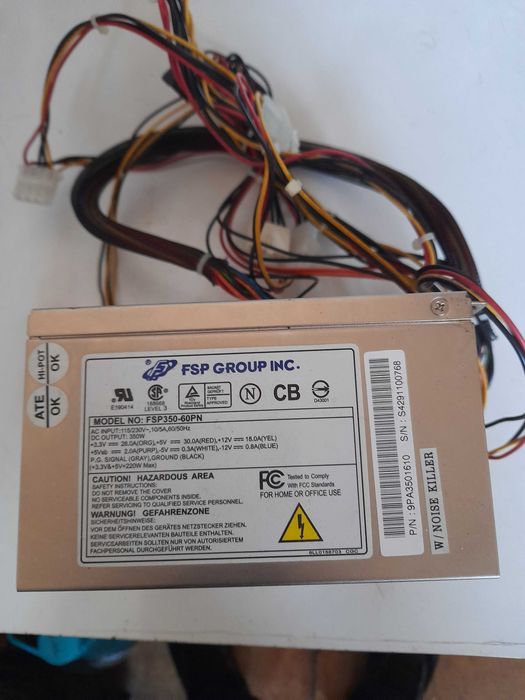 Sursa FSP350-60PN conector mainbord ATX 20 PIN