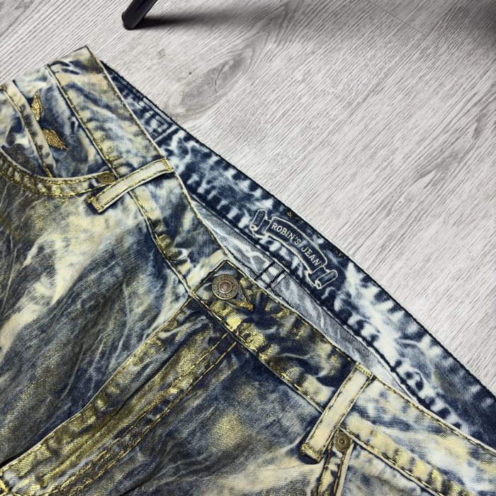 Vintage ROBIN acid wash jeans