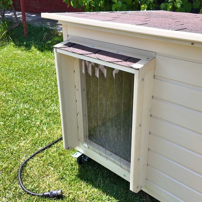 Cusca Caine Izolata Cu Incalzire Pregatita Pentru Iarna Full Options