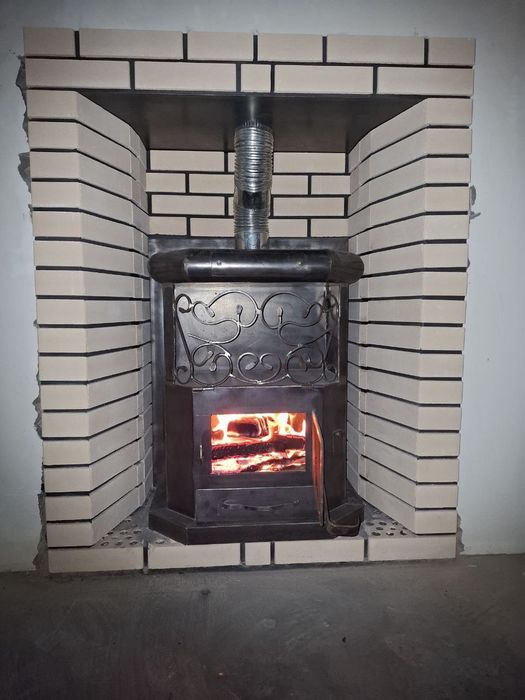 Кател економ печка, ikki xonali uy uchun pechkalar