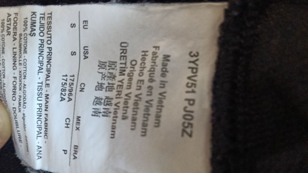 pantaloni emporio armani