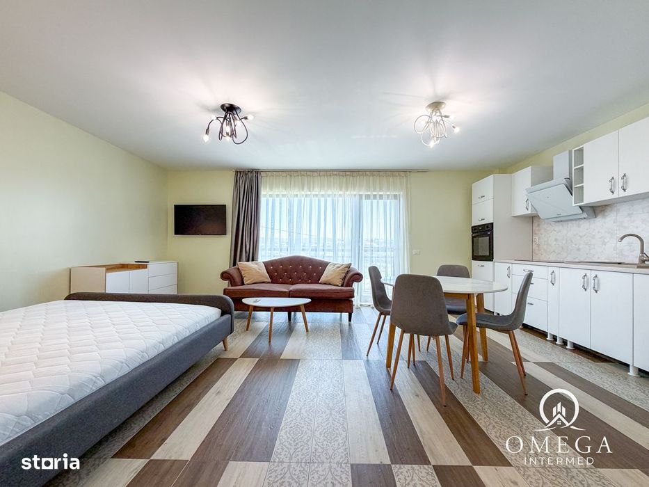 Apartament 1 CAMERA modern, 40mp Parcare privata Frumoasa