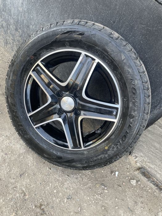 Комплект дисков с резиной липучка