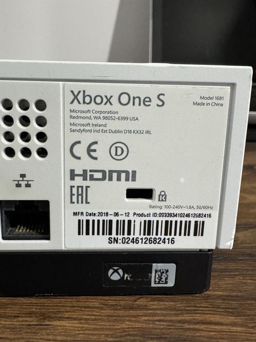 Consola X Box One S 1TB