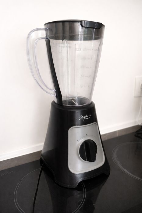 Блендер zephyr zp 1162 j, 600w, 1.5 литра, 2 скорости + импулс, черен