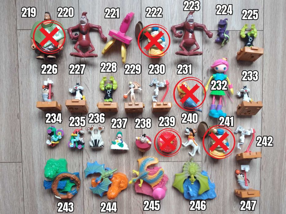 McDonalds Toys Макдоналдс Играчки от 90те 00те Винтидж Колекционерски