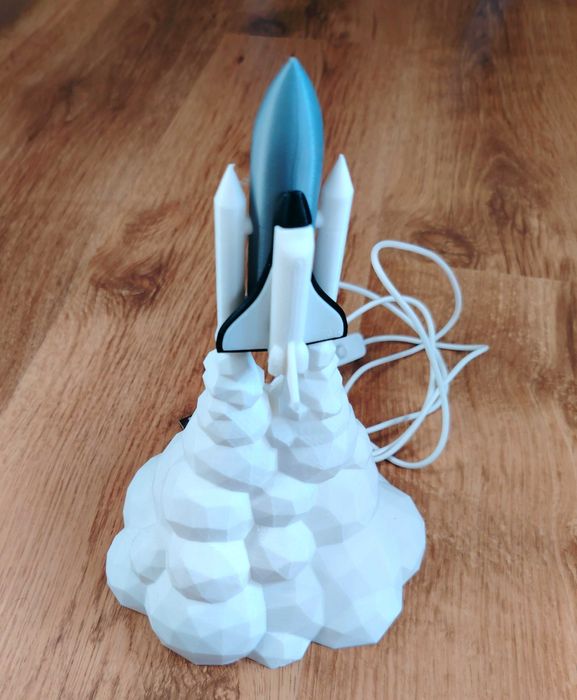 Подаръчна LED лампа „Излитаща ракета“