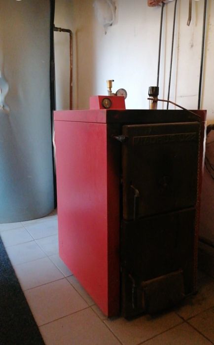 Viadrus 25kw + puffer 1000 litri