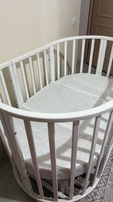 Продаётся детская кроватка круглая / трансформер