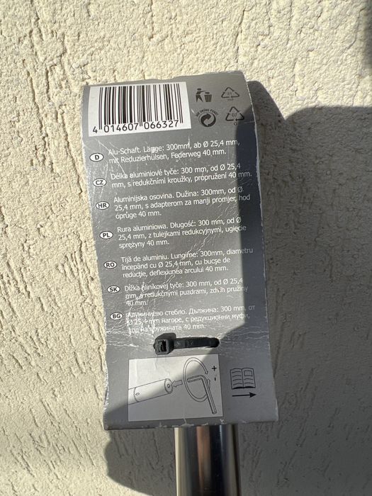 Tija cu suspensie bicicleta