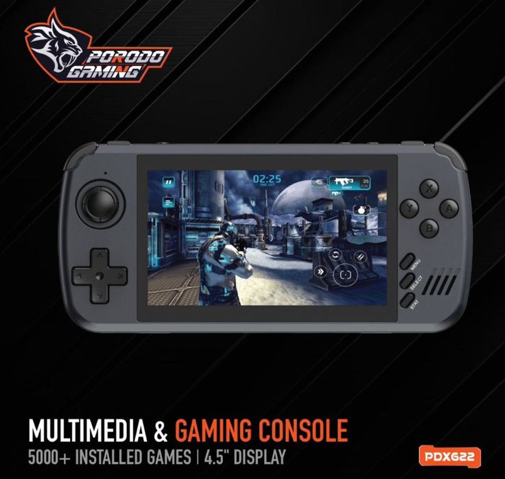 Porodo PDX622 Multifunksional Gaming Console o'yin pristavkasi  atv13