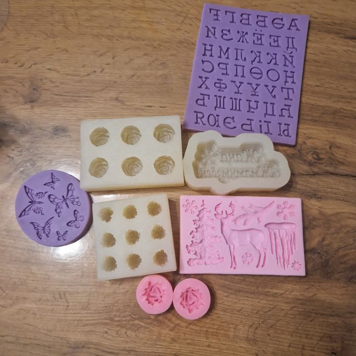 Силиконовые формы, пластиковые формы