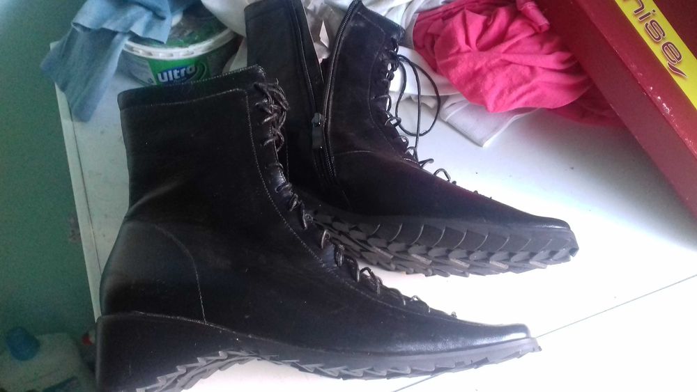 Botine femei piele 36 noi noute in cutie!