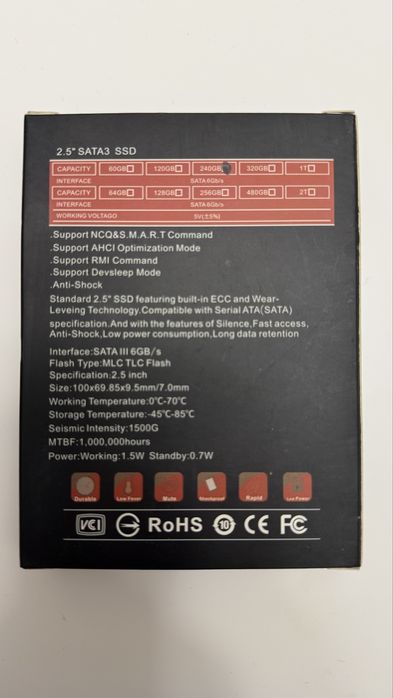 SSD 1tb жесткий диск