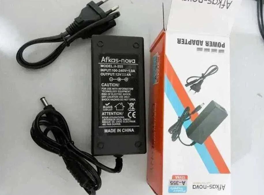 12В 4А - Адаптер Блок питания и другие есть блоки