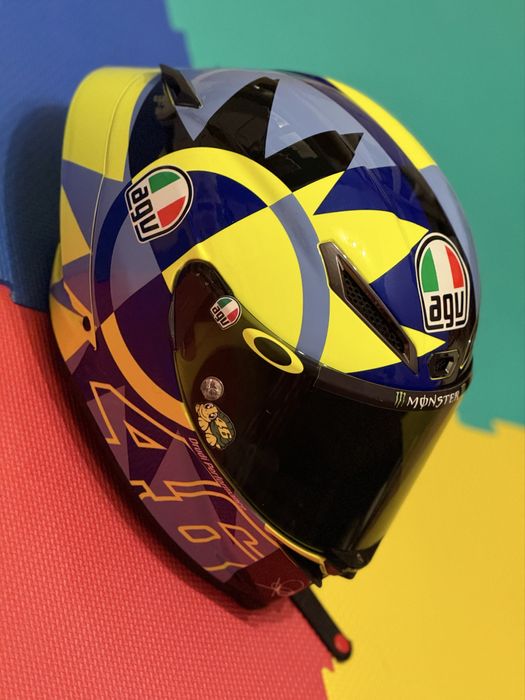 AGV Pista GP RR - Rossi Soleluna 2022 - M + Mir Americas - MS