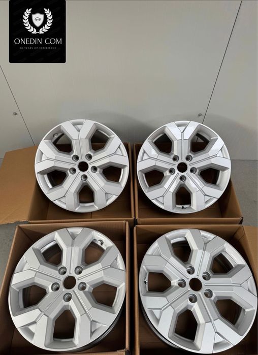 Set 4 Jante Aliaj R17 ET 32 Noi Originale Dacia Duster 3 Arkana Tergan