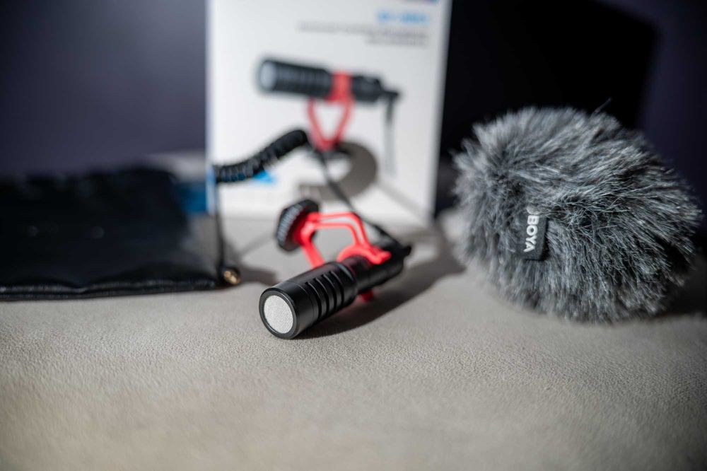 Microfon Boya BY‑MM1 – stare excelentă