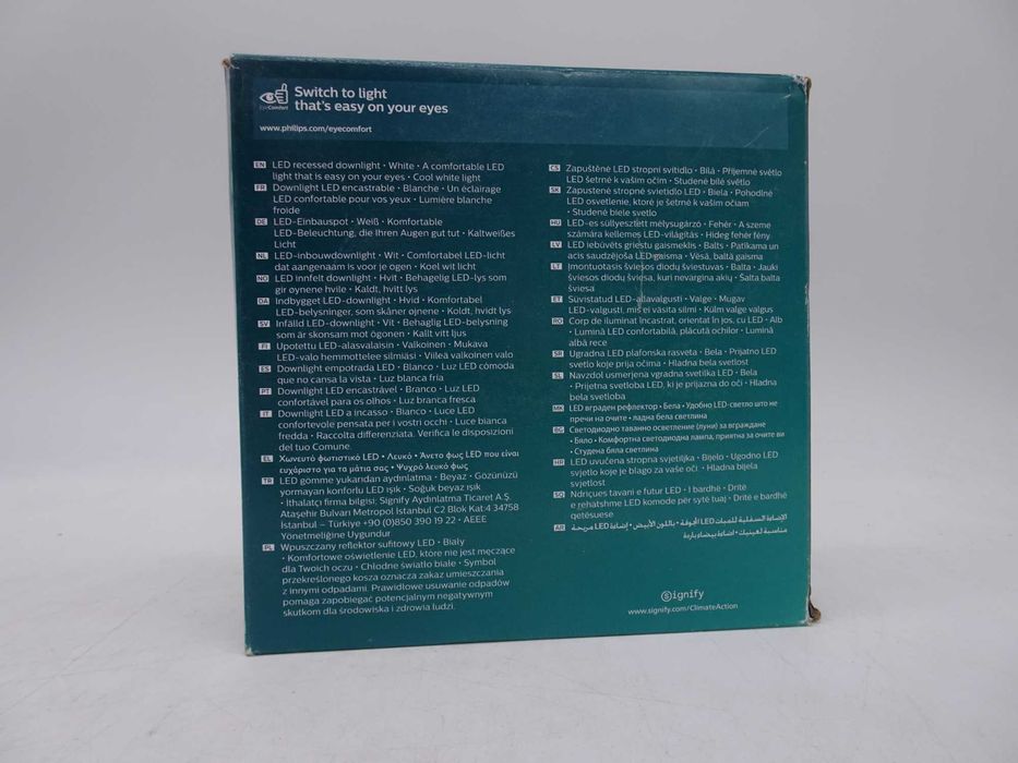 Spot LED, Philips, 23.5 W, 4000 K, 2550 lumeni, 220 V, 215 mm, Alb