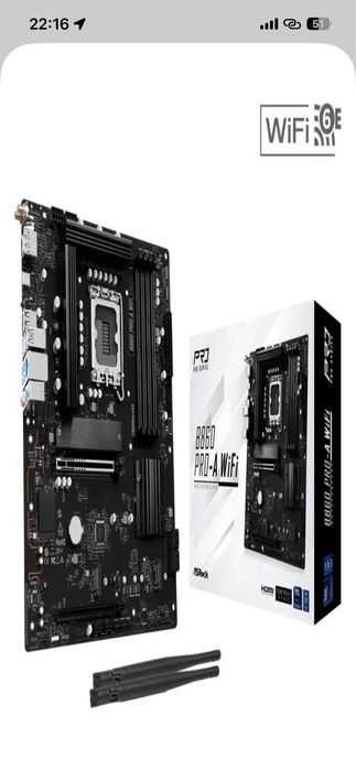 Placa de Bază WiFi Asrock B860 Pro-A