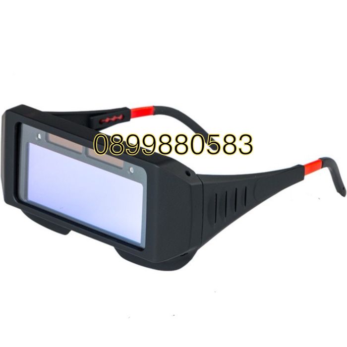 Инверторен електрожен+соларни очила STAHLMAYER 400А с дисплей в куфар