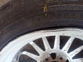 Колесо от БМВ 740.