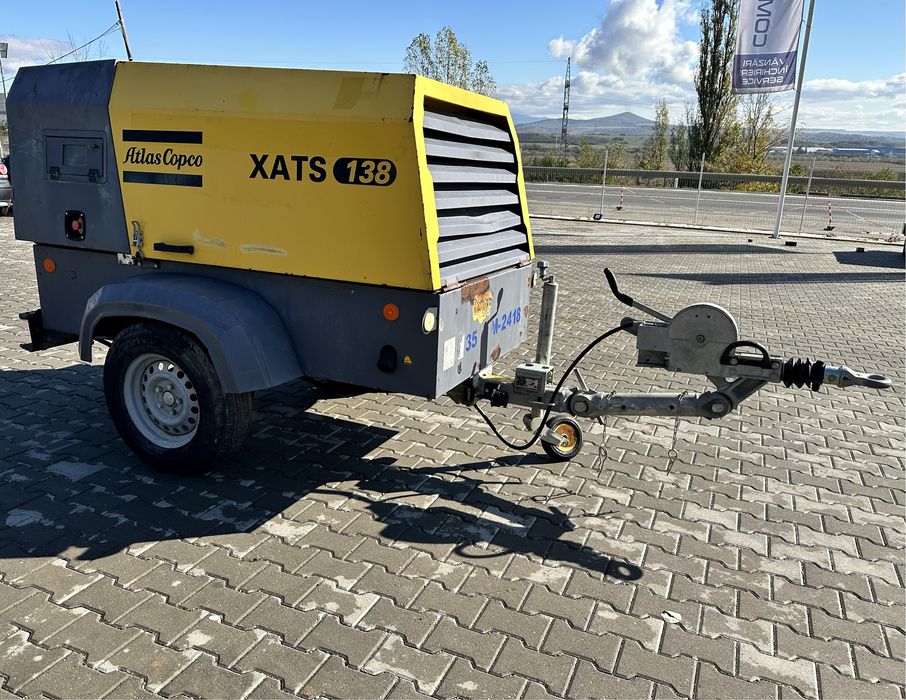 Motocompresor Atlas Copco XATS 138 7m3 10 bar