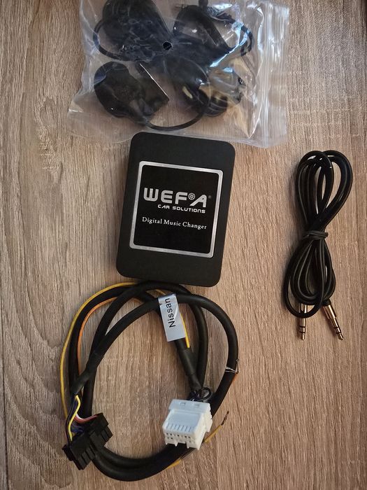 Дигитален CD чейнджър за Nissan от 1995 до 2011 WEFA Bluetooth USB AUX