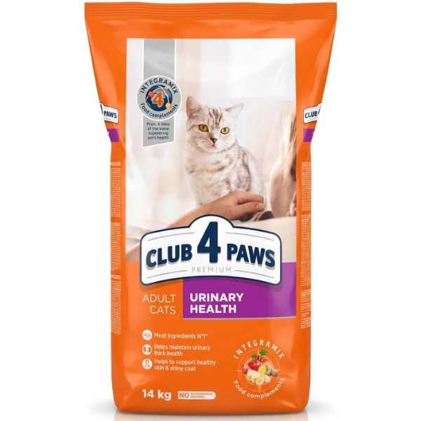 Суха Храна за Котки с Грижа за Уринарния Тракт - 0.9/2/14кг- Club4Paws