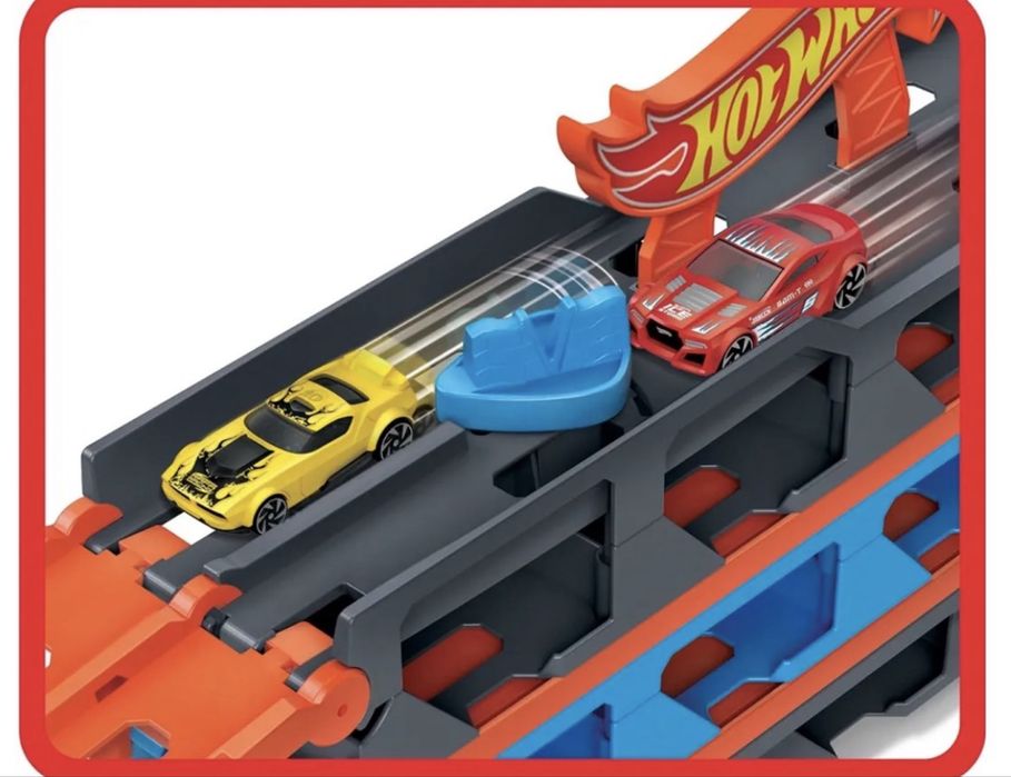 Camion Pista Lansator Hot Wheels Hauler