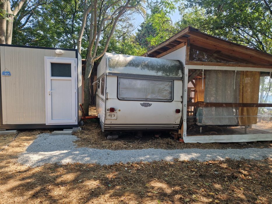 Каравана "Морска гледка" в къмпинг Ахелойска битка