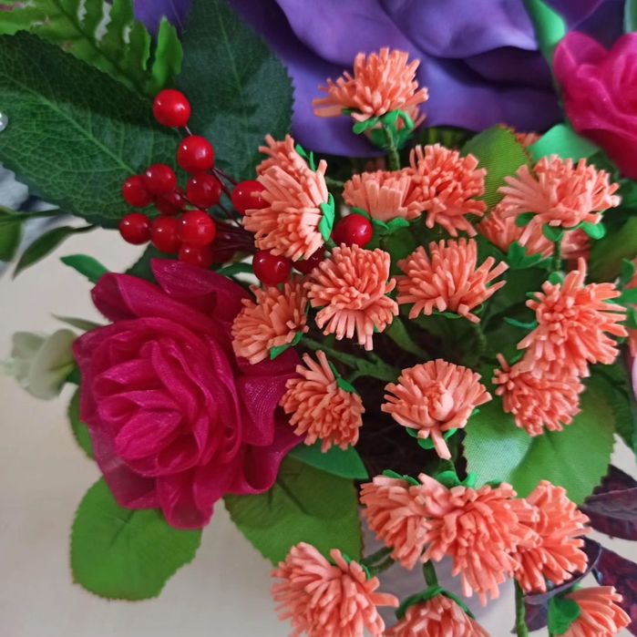 Куклы-цветы из капрона. Ручная работа