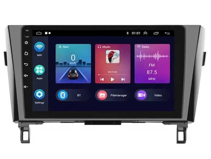 Мултимедия Двоен дин Nissan XTRAIL Qashqai навигация плеър Android DIN