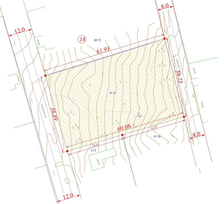 Голям, красив строителен парцел с разрешение за строеж на бунгало