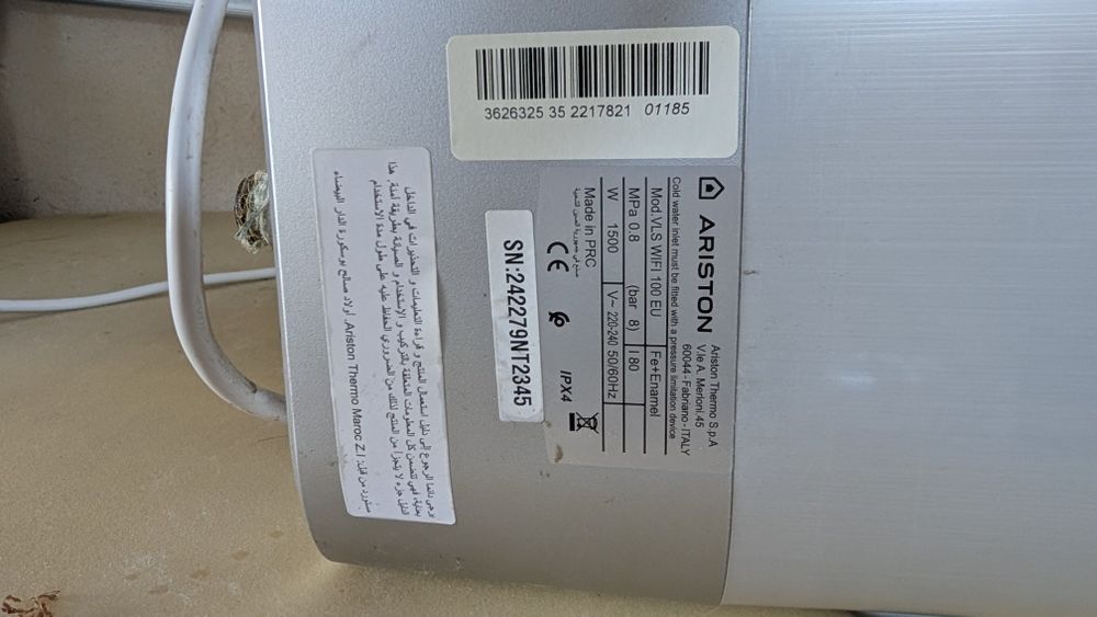 Vand boiler electric