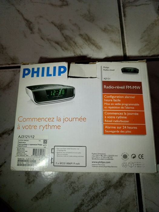 Philips радио-часовник Филипс AJ3121/12