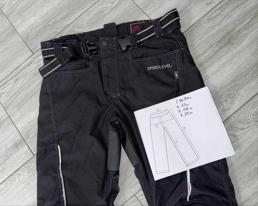 Pantaloni moto măsură L subțiri