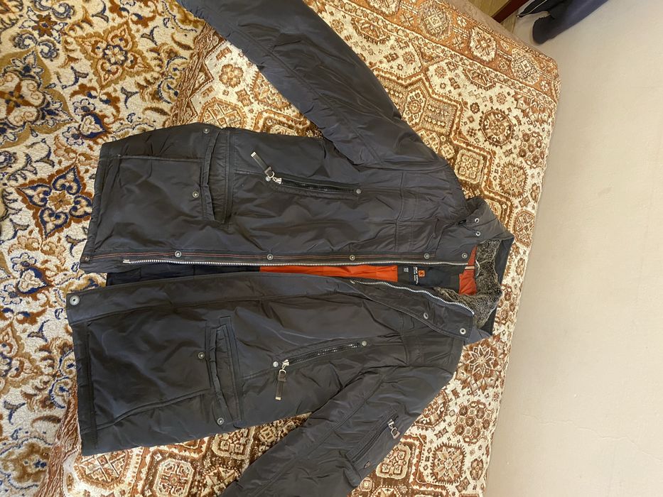 Куртка зимняя Black vinil