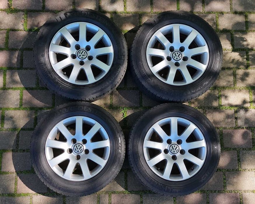 Set 4 jante aliaj R 15 pentru VW, Audi, Skoda, Seat