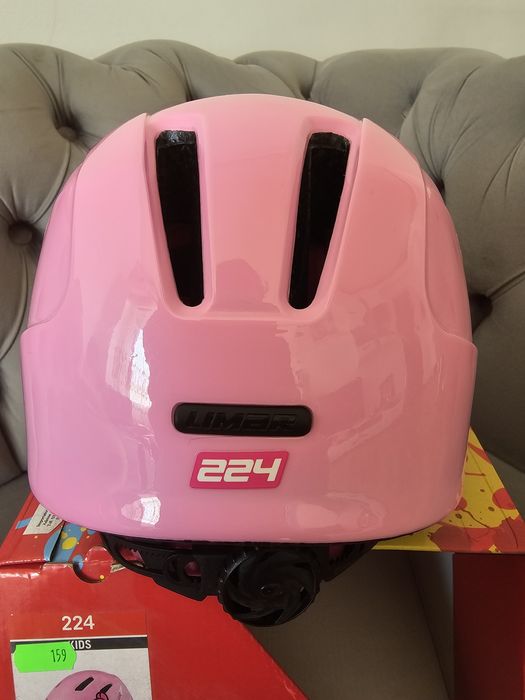 Casca de protectie LIMAR Pink Teddy Bear marime S 46/52 bicicleta role